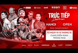 TRỰC TIẾP Hanoi Open Pool Championship ngày 13/10