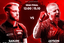 Lịch thi đấu bán kết Hanoi Open Pool Championship hôm nay 15/10