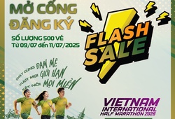 Mở cổng đăng ký FLASH SALE của Giải bán marathon Quốc tế Việt Nam 2026