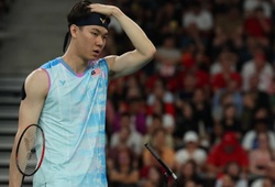 Lee Zii Jia, Cheuk Yiu Lee, Jackie Dent, Crystal Lai chia tay giải cầu lông China Masters 2025 giống Nguyễn Thùy Linh