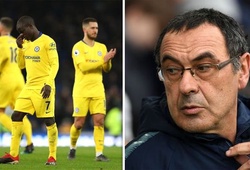 HLV Sarri lại... đổ hết tội vạ lên đầu học trò sau thất bại của Chelsea