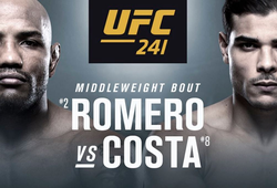 Nhận định Yoel Romero vs Paulo Costa tại UFC 241 on ESPN + (09h00, 18/8)