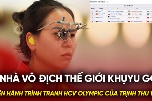 Trịnh Thu Vinh khiến 4 nhà vô địch thế giới khuỵu gối trên hành trình vào tranh HCV Olympic 2024