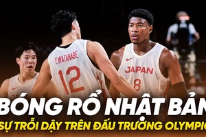 Bóng rổ Nhật Bản góp mặt tại Olympic: Sự trỗi dậy của đội bóng "sức mạnh tình bạn"