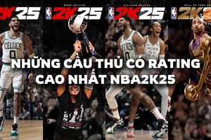 NBA 2K25: Ai là cầu thủ có điểm số cao nhất tựa game bóng rổ hàng đầu thế giới?