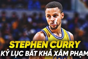 Stephen Curry và những kỷ lục bất khả xâm phạm trong lịch sử NBA