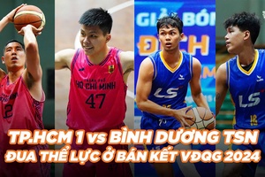 Bán kết Giải bóng rổ VĐQG 2024: TP.HCM 1 vs Bình Dương Thái Sơn Nam | Đua thể lực hấp dẫn