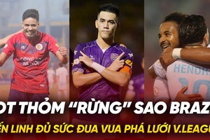 Lọt thỏm “rừng” sao Brazil, Tiến Linh đủ sức đua Vua phá lưới V.League?