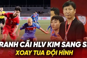 Tranh cãi HLV Kim Sang Sik xoay tua đội hình