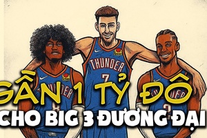 Sở hữu bộ ba tỷ đô đắt giá nhất NBA: Oklahoma City Thunder sẽ làm gì?