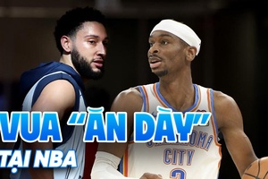 Shai Gilgeous-Alexander nhận gần 1 triệu đô la Mỹ mỗi trận vẫn còn thua "vua ăn dày" này?