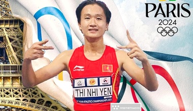 Tài năng trẻ Trần Thị Nhi Yến và một đôi chân luôn giữ trên đường chạy điền kinh Olympic