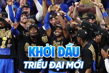 Oklahoma City Thunder vô địch NBA 2025: Khởi đầu của một triều đại mới?