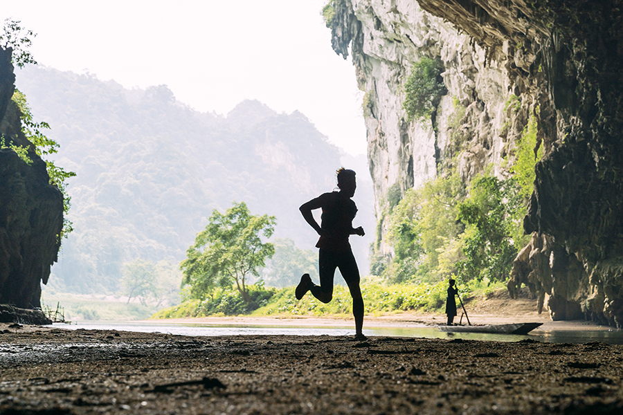 Giải chạy si&ecirc;u địa h&igrave;nh Ba Be Jungle Marathon Chiến Thắng Bản Th&acirc;n