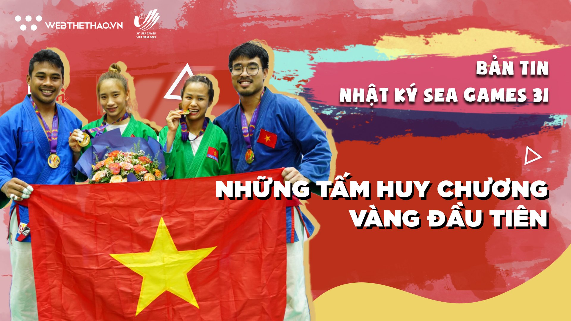 Nhật ký SEA Games 31 | Số 7 | Những tấm HCV đầu tiên