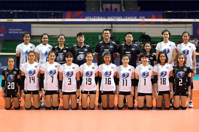 Đội tuyển bóng chuyền nữ Thái Lan dùng đội hình thay thế tại VNL 2021