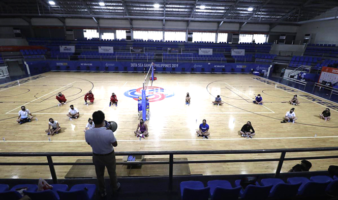 Hướng tới SEA Games 31, bóng chuyền Philippines triệu tập đội hình “khủng”