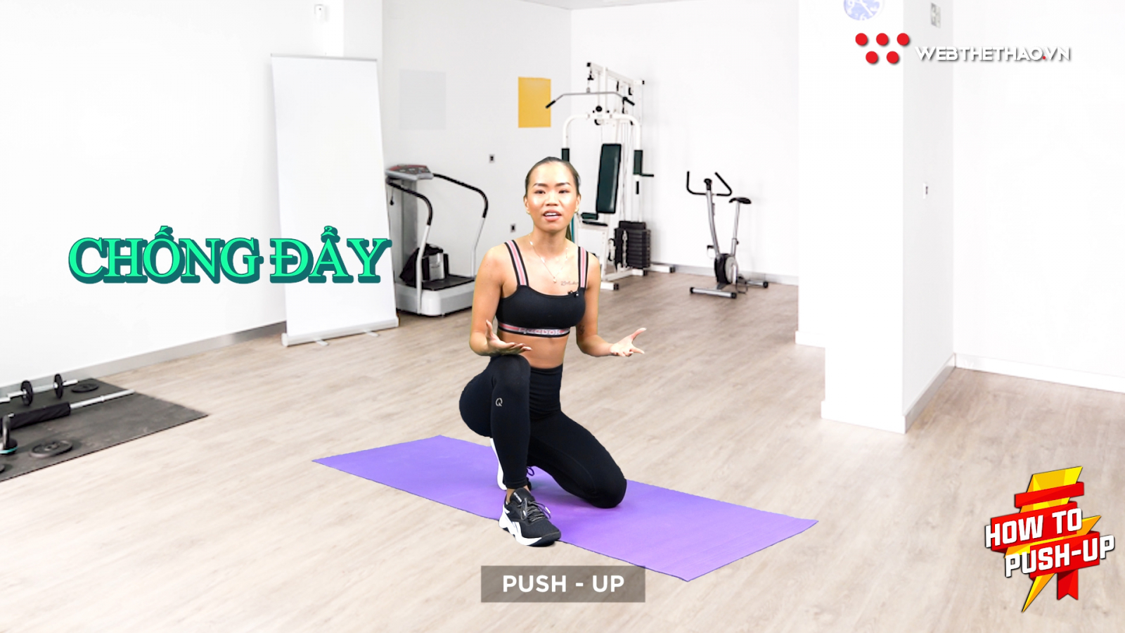Hướng dẫn cách chống đẩy đúng cách tại nhà