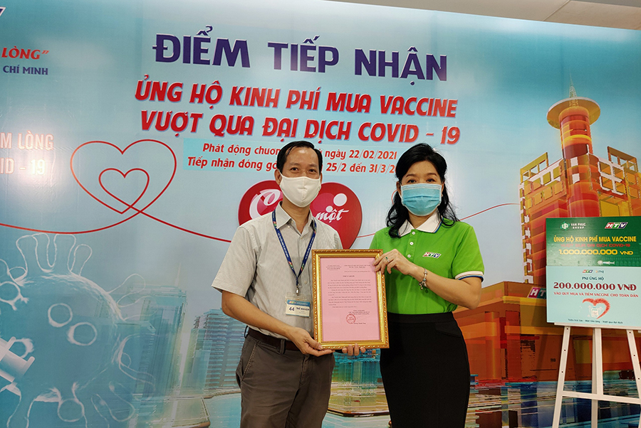 VietContent đồng hành chương trình "Triệu trái tim - một tấm lòng vượt qua COVID-19"
