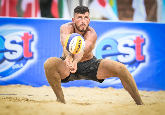 Những hình ảnh đầu tiên từ giải bóng chuyền bãi biển Châu Á - AVC Continental Cup
