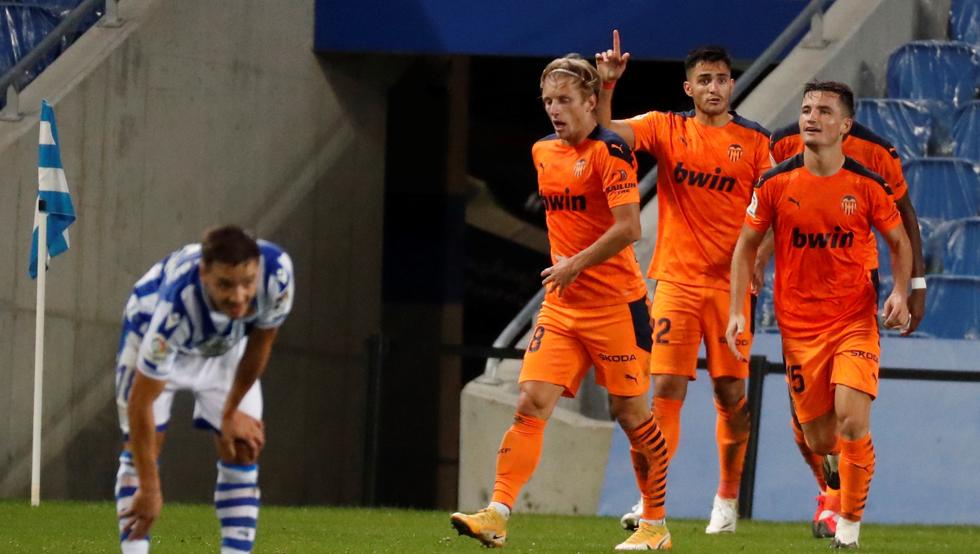 Highlight Real Sociedad vs Valencia, La Liga 2020 đêm qua