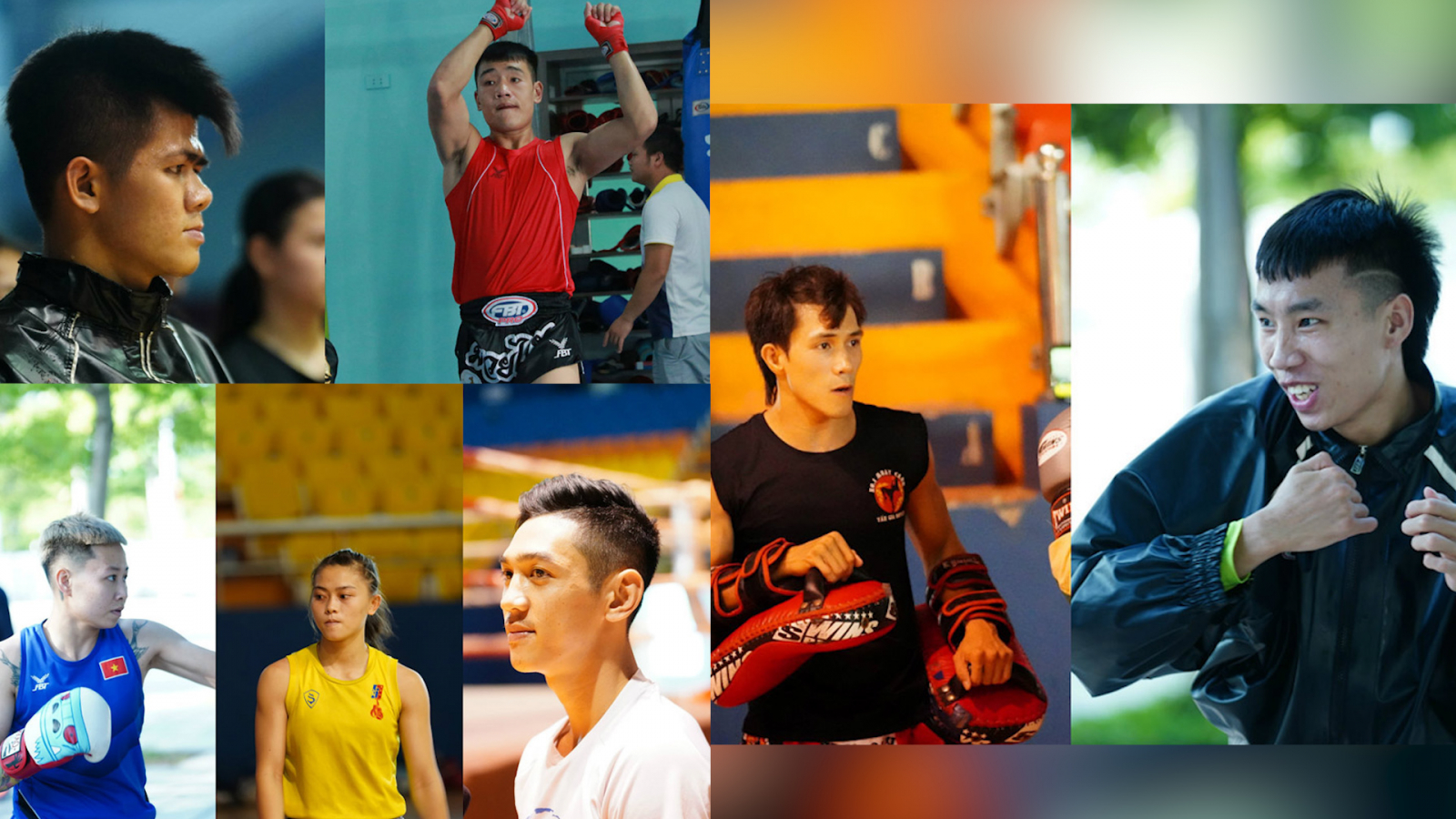 Nguyễn Trần Duy Nhất, Hữu Hiếu và Hoàng Phi hừng hực khí thế trước giờ lên sàn giải Muay VĐQG 2020
