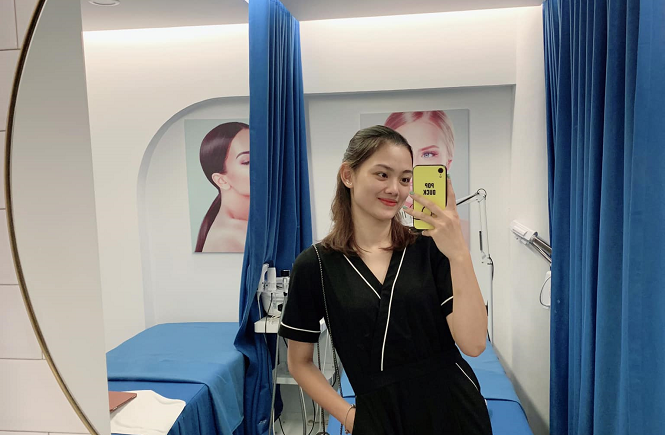 Hoa khôi Thu Hoài ngày một xinh đẹp, sắp tiếm ngôi đàn chị Kim Huệ