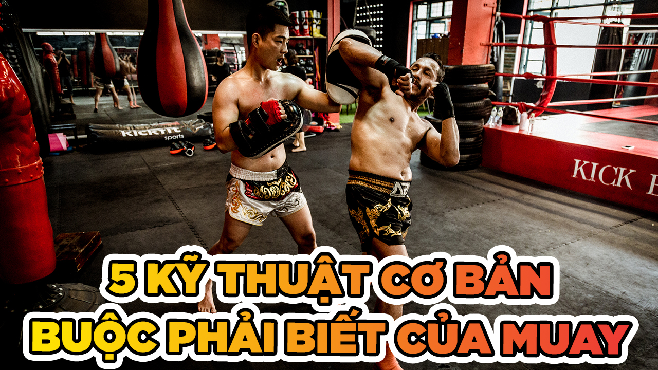 5 kỹ thuật cơ bản mà chưa biết coi như chưa học Muay