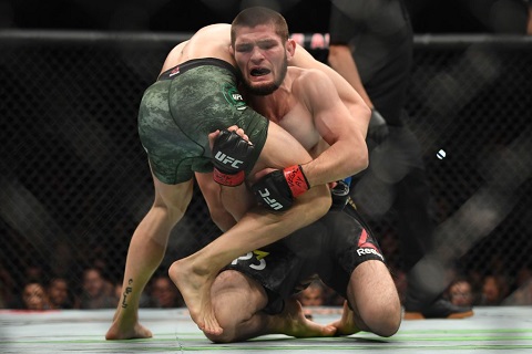 Khabib sẽ phải đối đầu kèo khó nếu không thể takedown Gaethje