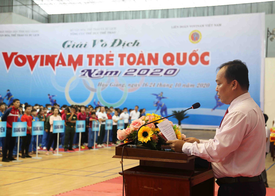 800 VĐV tụ hội tại giải Giải vô địch trẻ Vovinam toàn quốc 2020