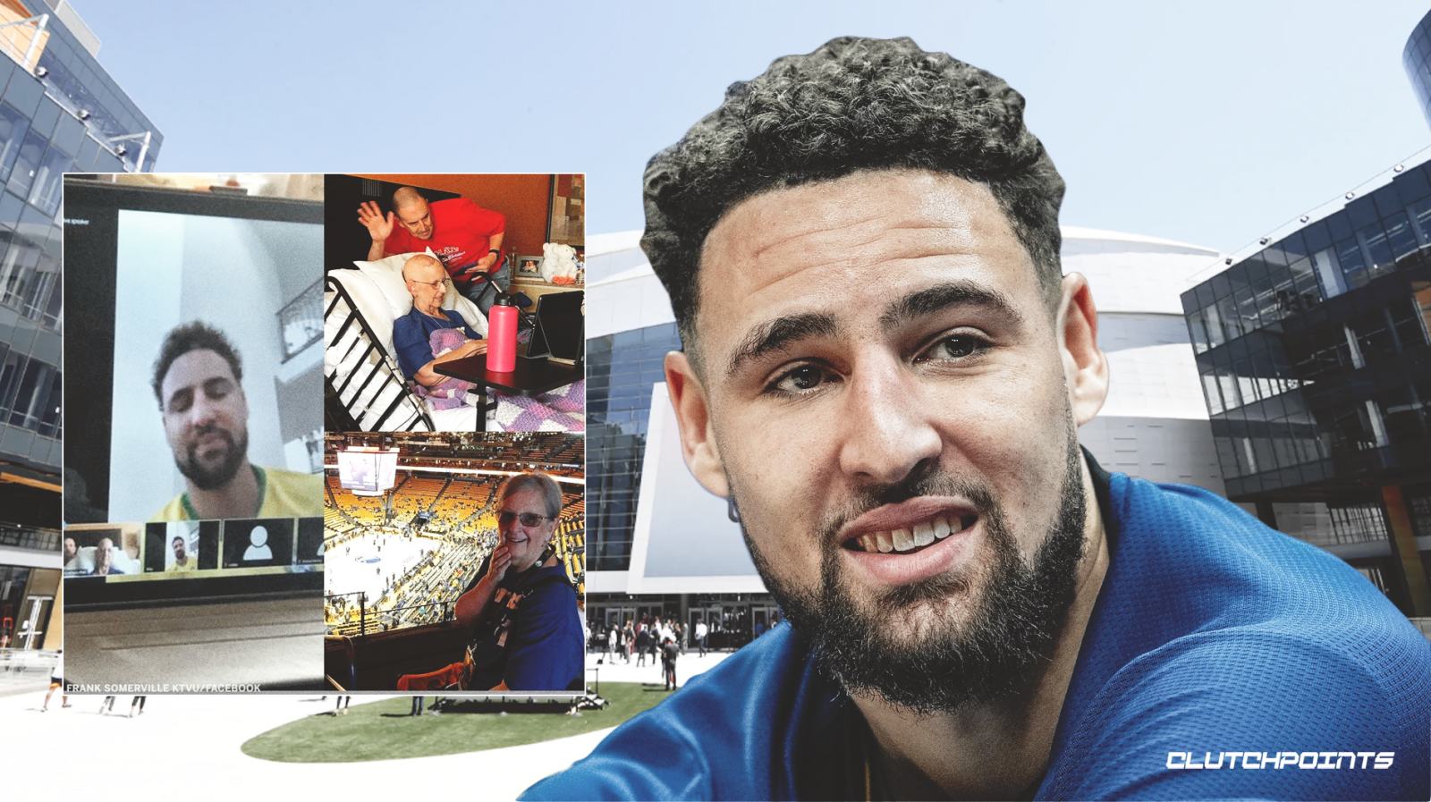 Ấm lòng Klay Thompson thực hiện điều ước cuối đời của CĐV bị ung thư