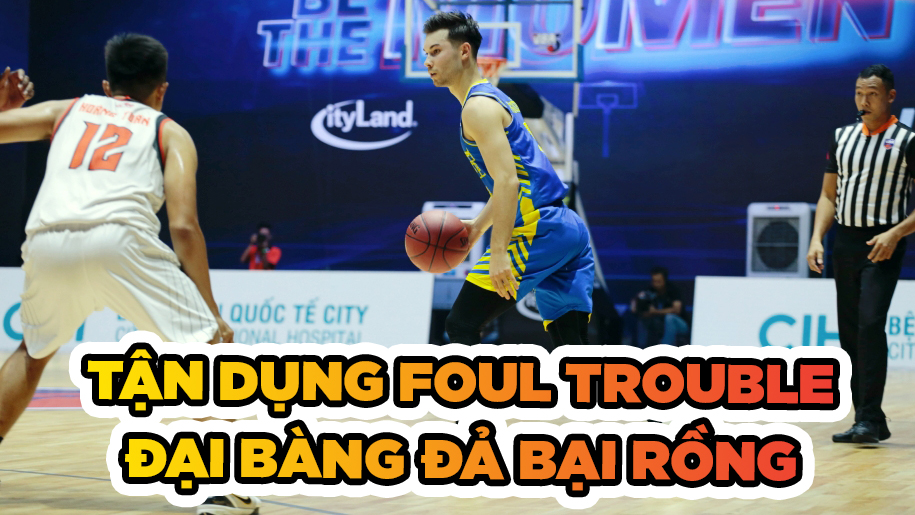 Dragons dính foul trouble, City Wings mở chuỗi bất bại
