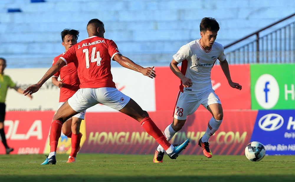 Kết quả Hồng Lĩnh Hà Tĩnh vs Viettel, video highlight V-League 2020 hôm nay