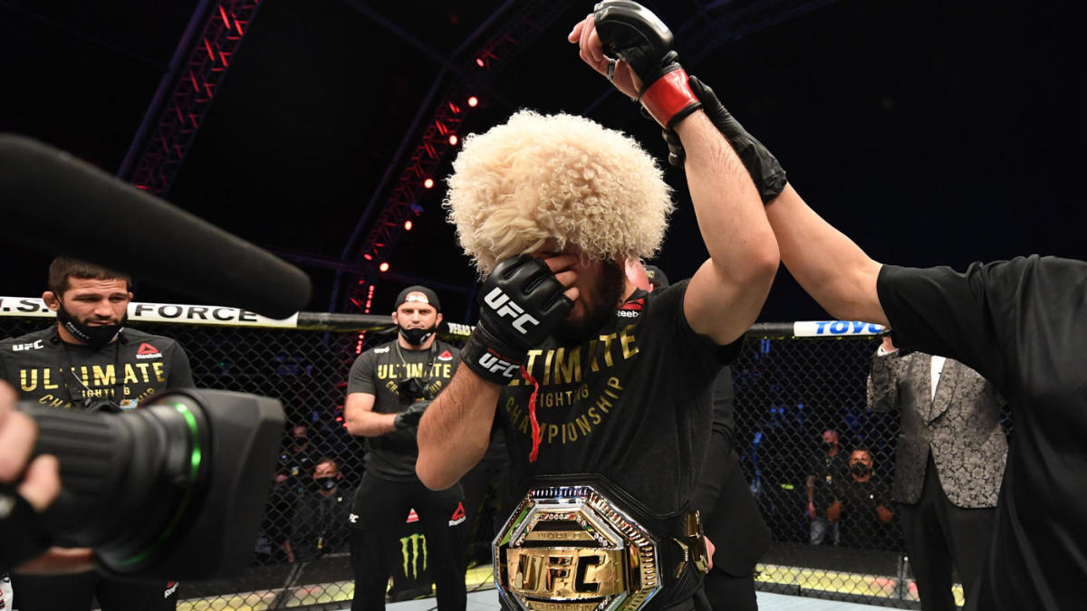 Khabib tiếp tục khóa bất tỉnh đối thủ trong hiệp 2
