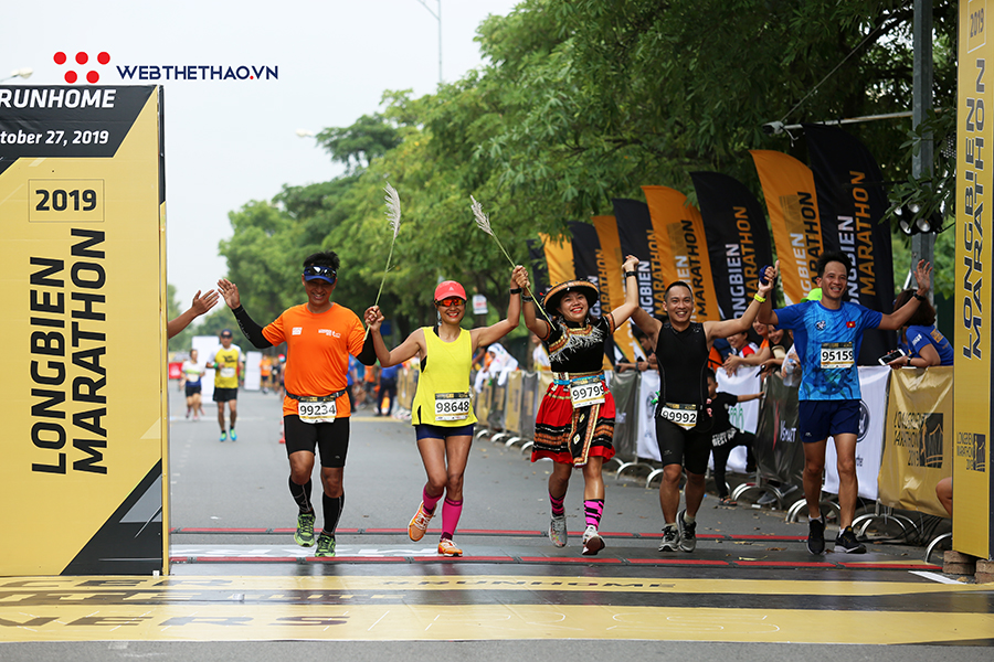 Longbien Marathon 2020 tăng trưởng chóng mặt, lập kỷ lục người chạy 42km