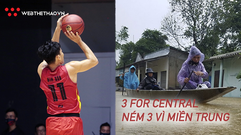 Saigon Heat cùng Danang Dragons khởi động chiến dịch từ thiện "3 For Central"
