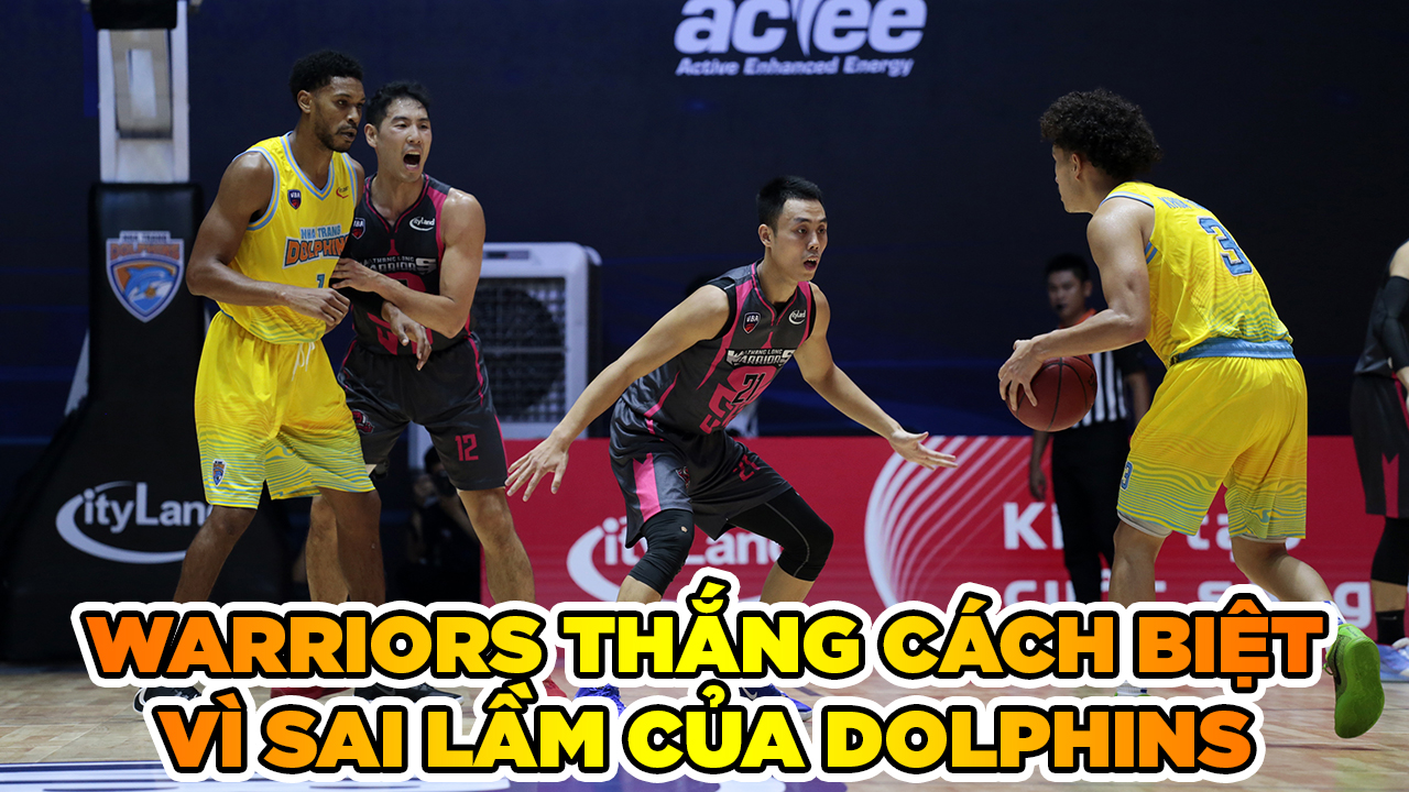 Nha Trang Dolphins thua cách biệt Thang Long Warriors vì turnover