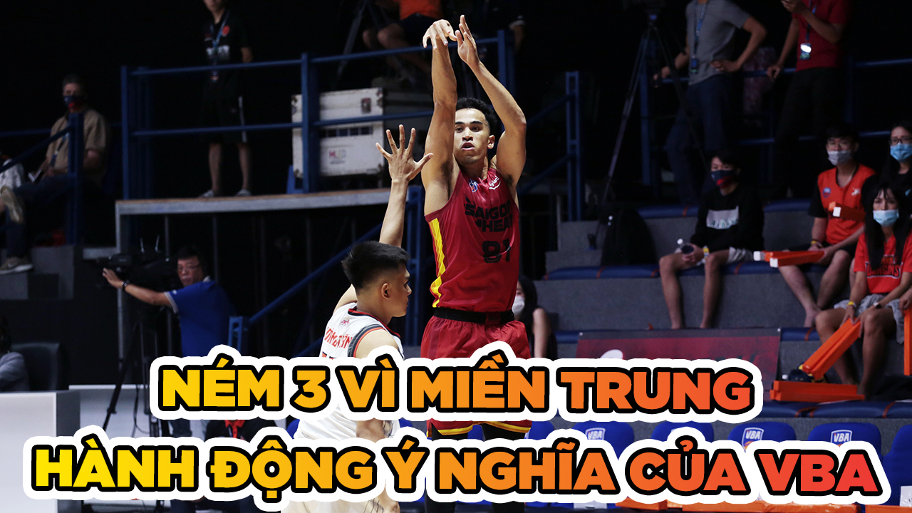 Heat cùng Dragons ủng hộ miền Trung hết lòng cho bằng cơn mưa 3 điểm