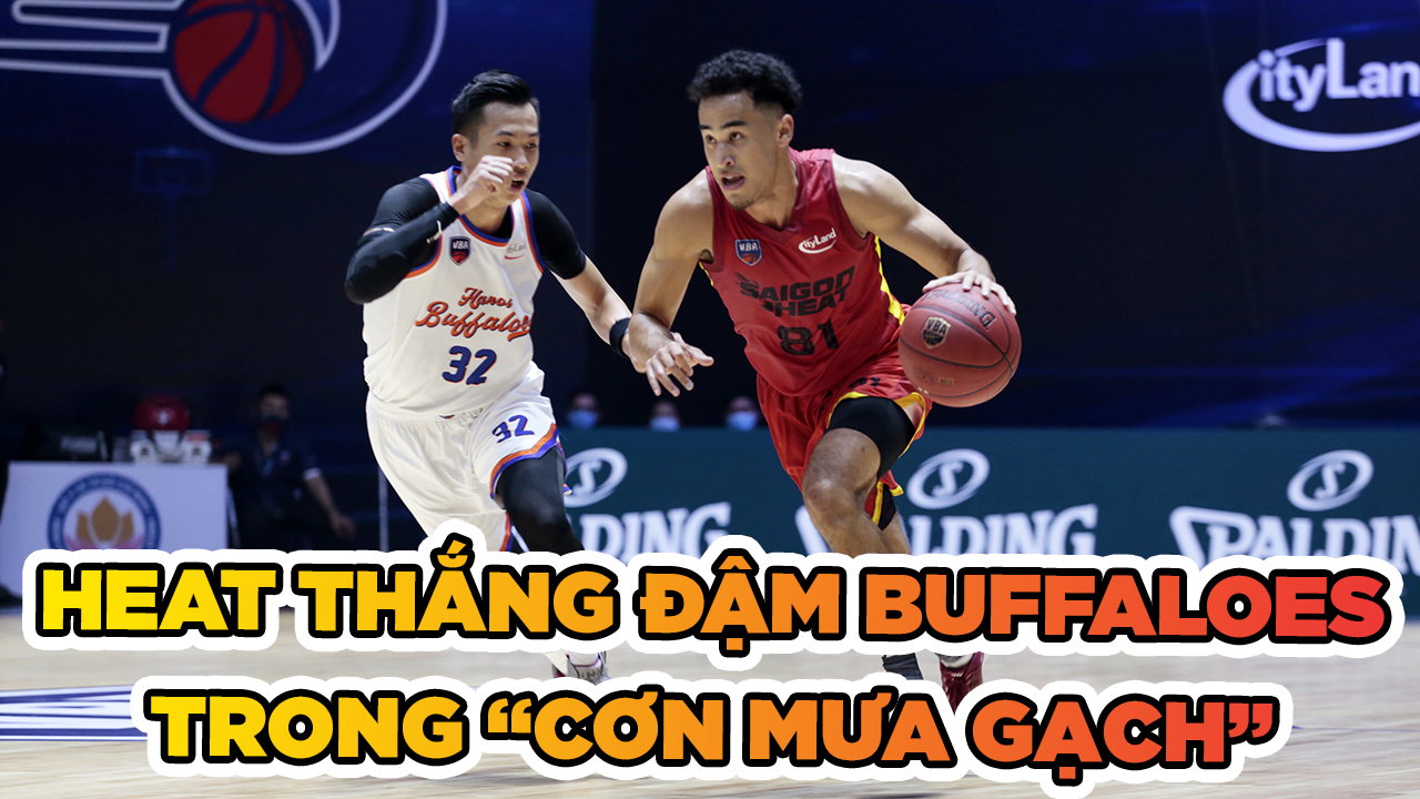Hanoi Buffaloes ném gạch trong một ngày hưng phấn của Saigon Heat