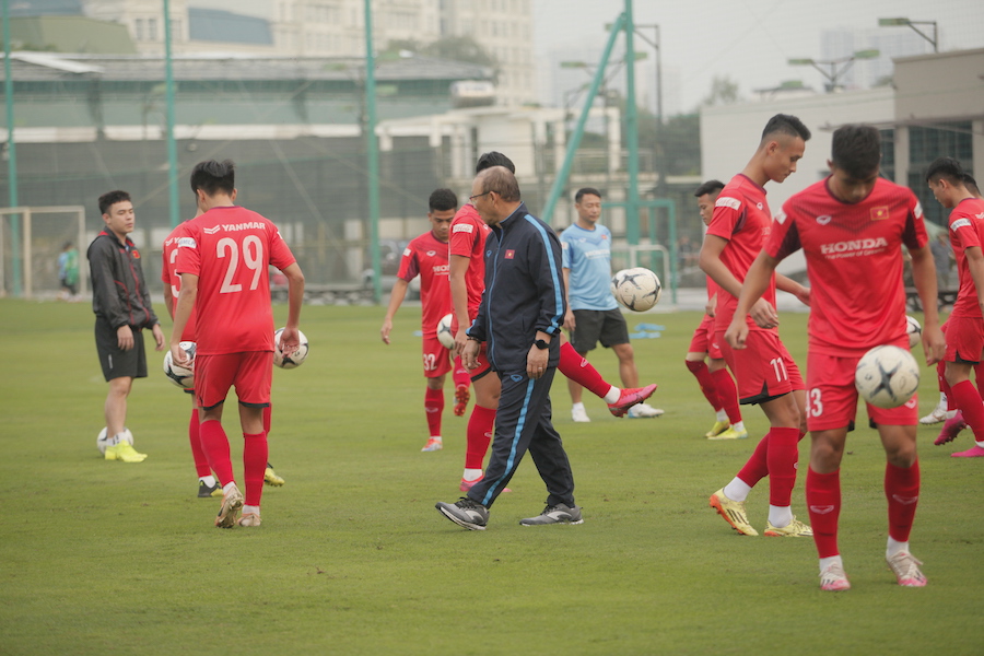 Ông Park thu được gì từ đợt tập trung của U22 Việt Nam?