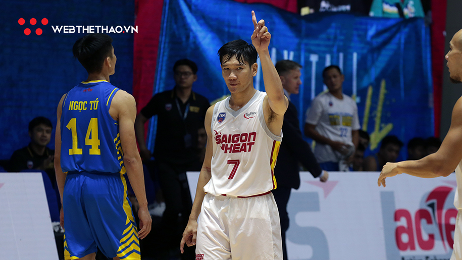 Kết quả VBA 2020 game 40: Saigon Heat 85-68 HCM City Wings