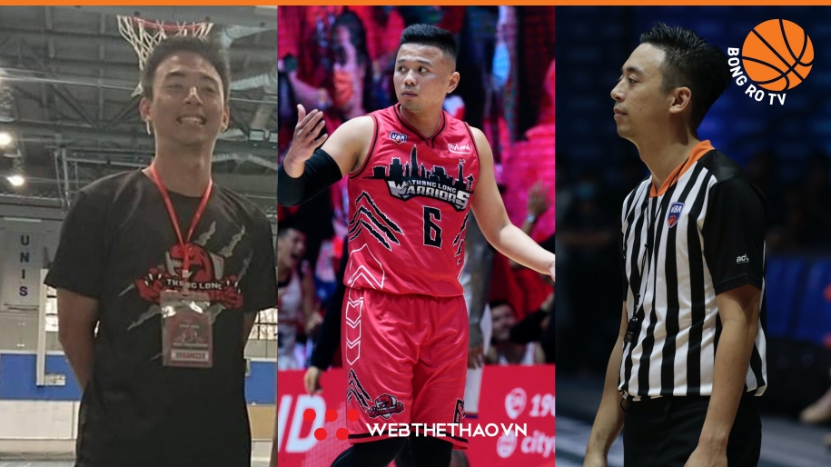 PHÁT HIỆN: Trọng tài đuổi Trương Hoàng Trung là... cựu trợ lý HLV Thang Long Warriors