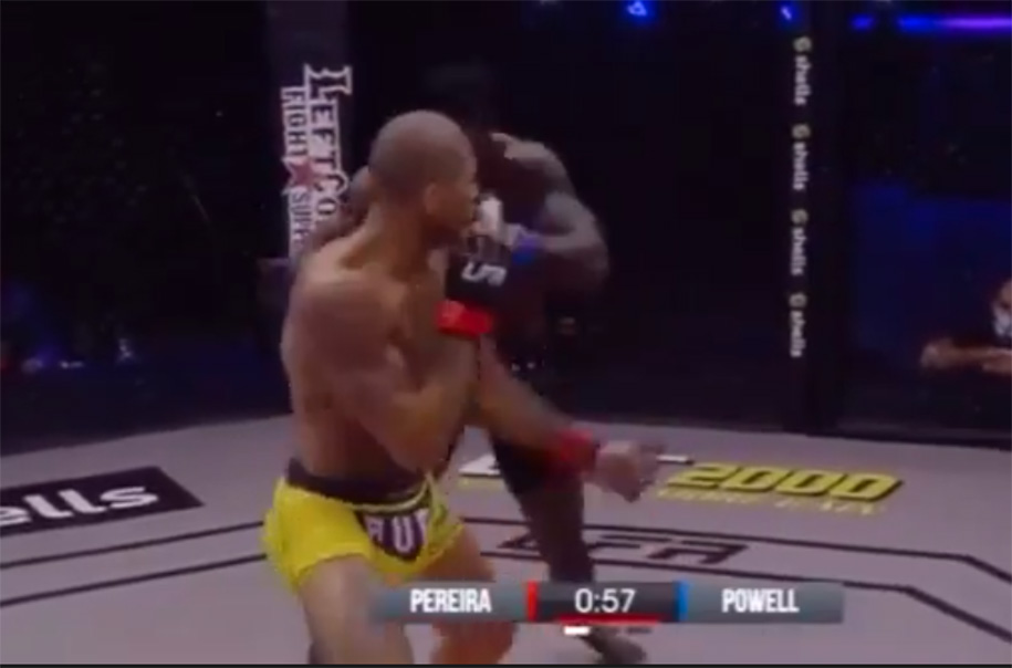 Kickboxer số 1 thế giới Alex Pereira đấm gục đối thủ sau 4 năm t&aacute;i xuất s&agrave;n MMA