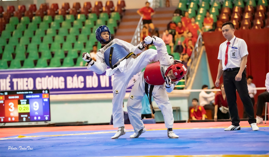 Giải Vô địch Taekwondo quốc gia 2020 tưng bừng khởi tranh tại Tiền Giang