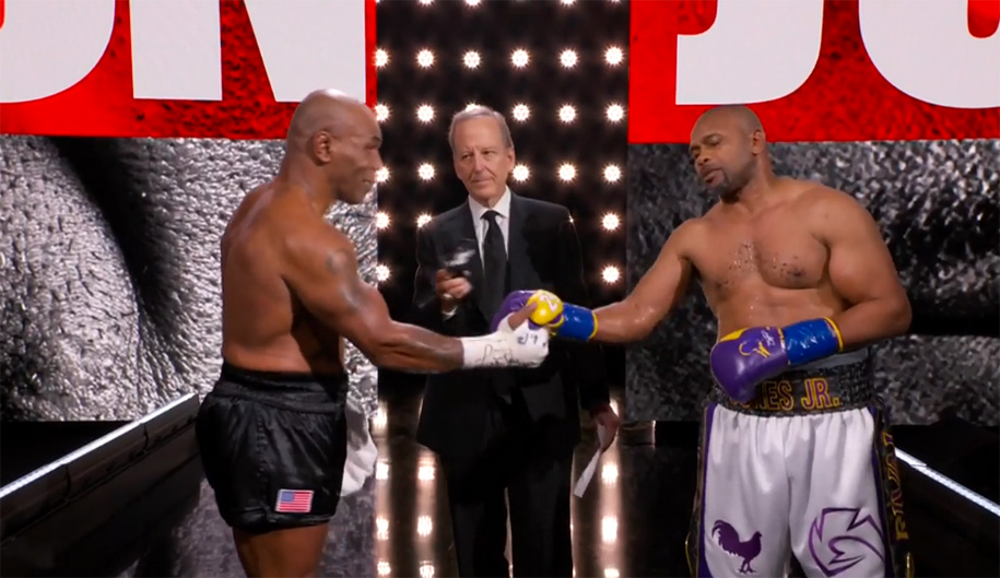 Kết quả Mike Tyson vs Roy Jones Jr: HÒA VUI VẺ