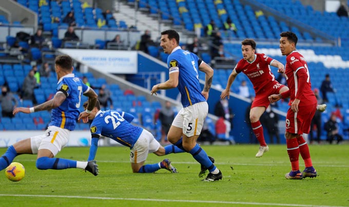 Video Highlight Brighton vs Liverpool, Ngoại hạng Anh 2020 hôm nay