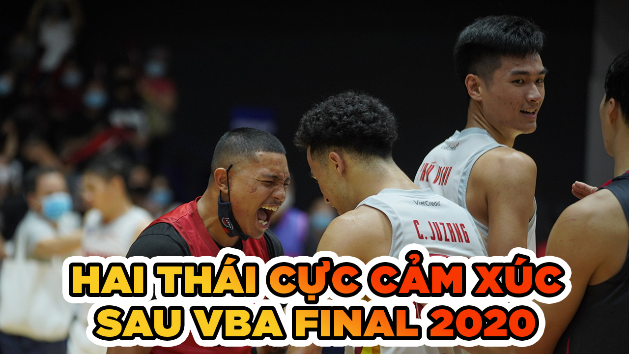 Hai thái cực cảm xúc trong trận chung kết VBA 2020