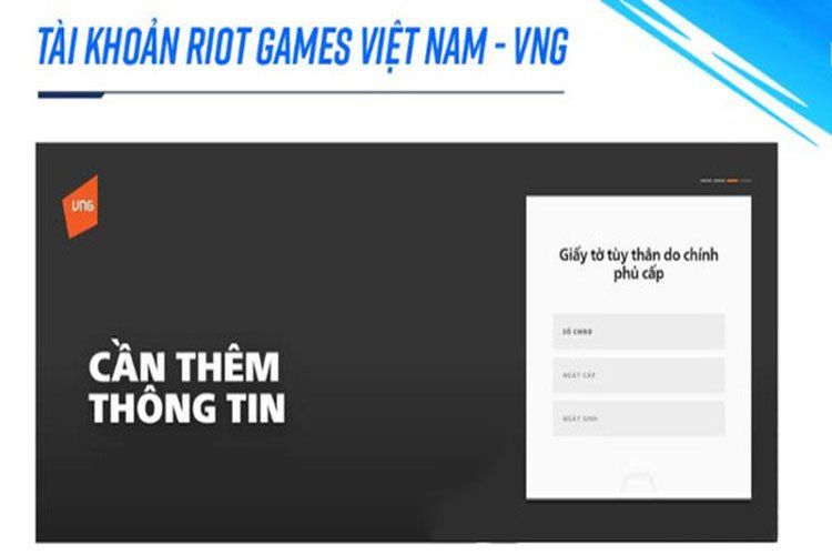 Đăng ký tài khoản Tốc Chiến: Người chơi cần có CMND Đăng ký tài khoản Tốc Chiến: Người chơi cần có CMND