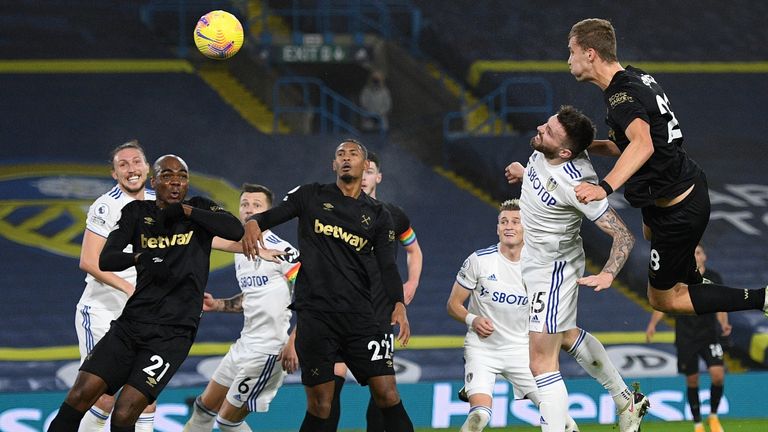 Video Highlight Leeds United vs West Ham, Ngoại hạng Anh 2020