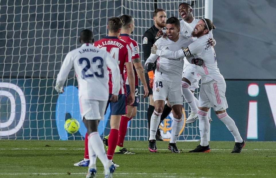 Video Highlight Real vs Atletico Madrid, La Liga 2020 đêm qua
